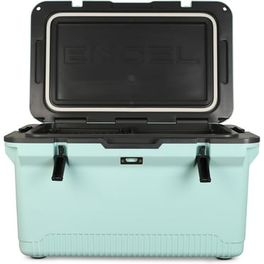 ENGEL 60 Qt UltraLite Cooler With Wire Basket and Divider - SeaFoam