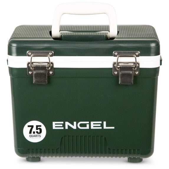 ENGEL 7.5 Qt Leak-Proof Compact Insulated Drybox Cooler - British Racing Green