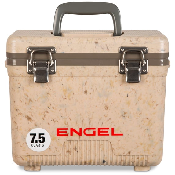 ENGEL 7.5 Qt Leak-Proof Compact Insulated Drybox Cooler - Camo