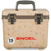 ENGEL 7.5 Qt Leak-Proof Compact Insulated Drybox Cooler - Camo