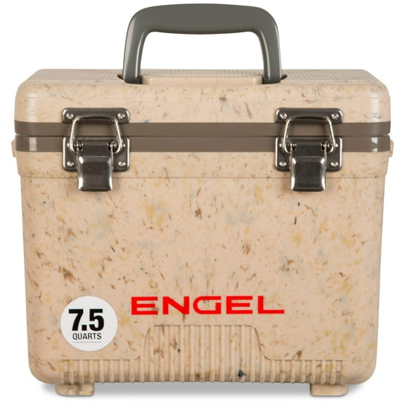 ENGEL 7.5 Qt Leak-Proof Compact Insulated Drybox Cooler - Camo