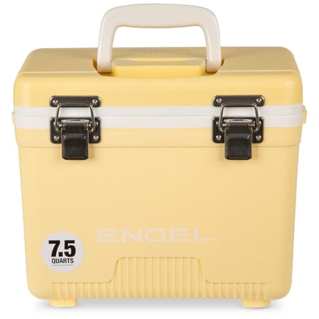 ENGEL 7.5 Qt Leak-Proof Compact Insulated Drybox Cooler - Fighting Lady Yellow