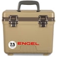thumbnail image 1 of ENGEL 7.5 Qt Leak-Proof Compact Insulated Drybox Cooler - Tan, 1 of 12