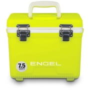 ENGEL 7.5 Qt Leak-Proof Compact Insulated Drybox Cooler - Yellow High-Visibility