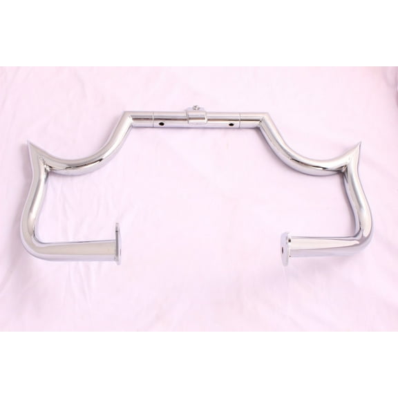 ENGINE GUARD HIGHWAY CRASH BAR 4 HARLEY TOURING ROAD GLIDE STREET FL 1.5" 1997-2008