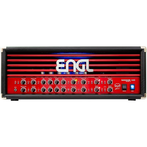 ENGL E610II Obscura Signature Savage 120 Limited-Edition 120W Tube Guitar Amp Head Black/Red