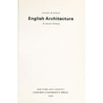 thumbnail image 1 of Pre-Owned English Architecture : A Concise History (Hardcover) 9780500181720, 1 of 1