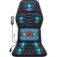 thumbnail image 1 of ENGOO Massage Pad with Heat & Lumbar Airbag Support - 9 Vibration Modes, Multi-Zone Relief for Home, Office & Car Use, 1 of 8
