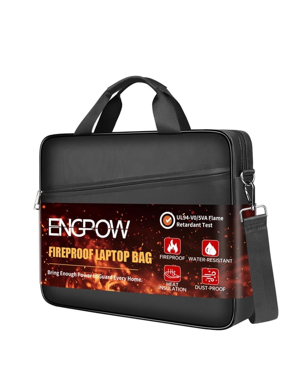 Laptop Bag,Fireproof 15.6 inch Messenger Bag,Protects Laptop&Tablet