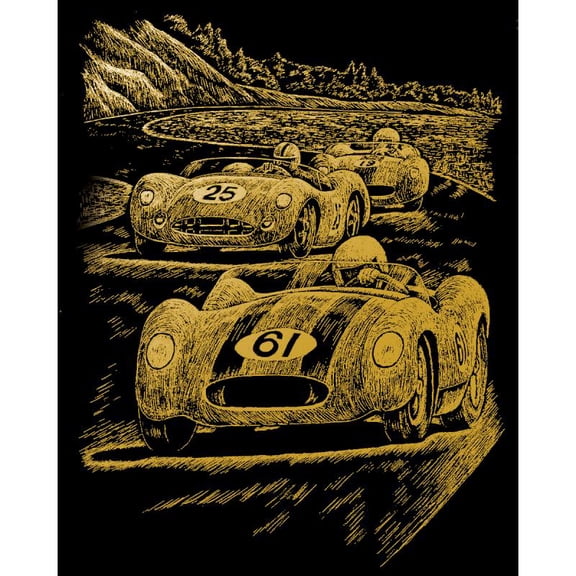 Royal & Langnickel Engraving Art™ 8" x 10" Gold Foil Projects