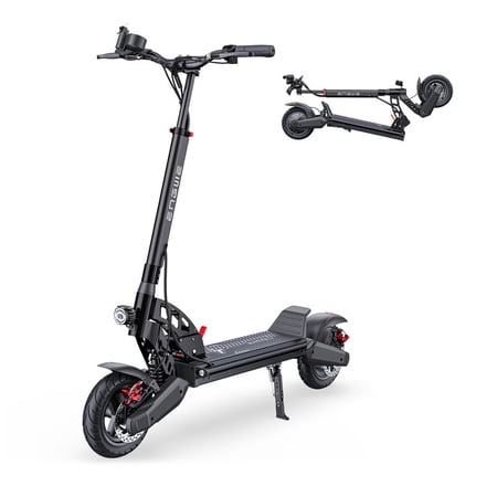 ENGWE 750W C-Shaped Electric Scooter for Adult Up to 23Mph & 24Nm,10" Tire 499WH Folding Kick Scooters