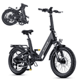 thumbnail image 1 of ENGWE Electric Bike for Adults, UL2849 52V 13Ah Removable Battery,20×3.0 Fat Tire Electric Bicycle Up to 65 Miles,8 Speed Mountain Ebike, 1 of 8