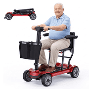 ENGWE Mobility Scooter, 270W Folding Mobility Scooters for Adults Seniors with Removable 24V 16AH Lithium Batterie, 15 Miles Long Range UL2849