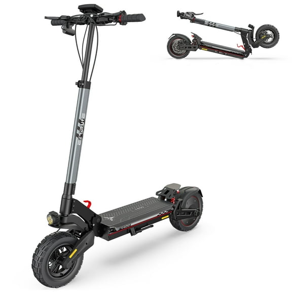 ENGWE Y400 Folding Electric Scooter for Adult, Max 25MPH & 28Miles Range E-Scooter with 28Nm Torque & C-shaped Suspension, 10" Tire Kick Scooters for Commuter/Off-road, UL 2272 Certified