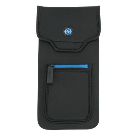 ENHANCE Bluetooth Keyboard Sleeve Case (up to 11.5 Inches) with Neoprene Construction , Wireless Mouse Storage & Cable and Charger Pouch