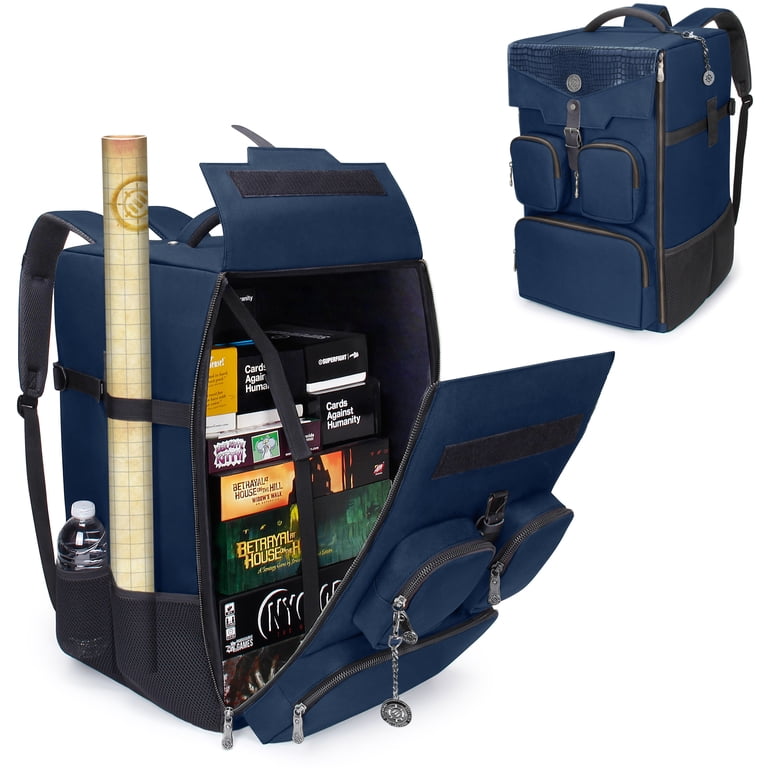 dueling mini game backpack YU GI OH DUAL DISK SHARK SPRAYGROUND On the left side SCORE Game Day Backpack II