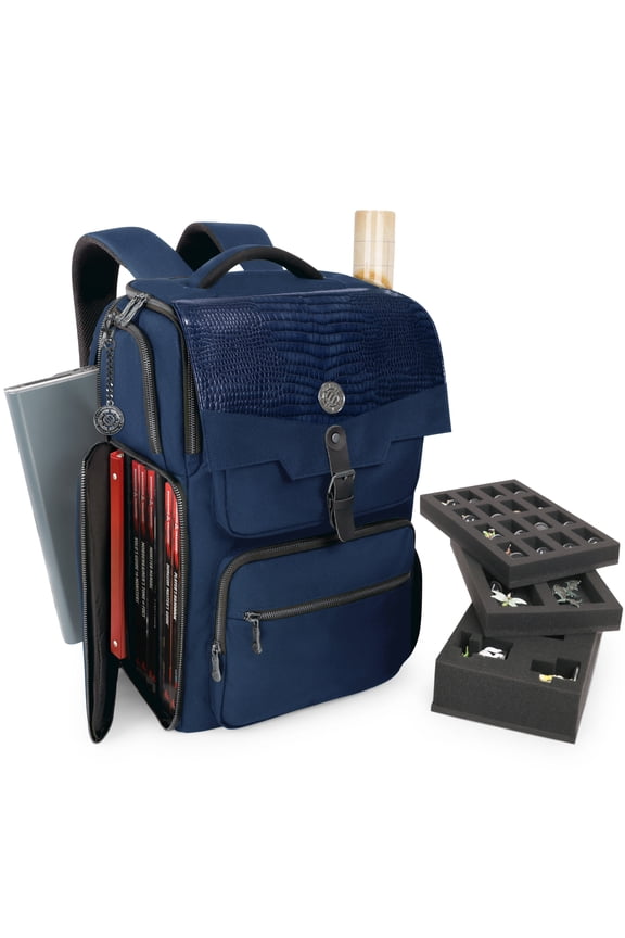 Collector's Edition DnD Backpack - RPG DM Bag for Dungeons and Dragons fits 6-8 Books