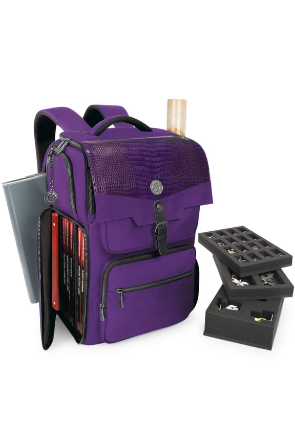 Collector's Edition DnD Backpack - RPG DM Bag for Dungeons and Dragons fits 6-8 Books