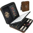 thumbnail image 1 of ENHANCE Collector's Edition RPG Organizer - DnD Binder with Character Sheet Panel (Dragon Brown), 1 of 9