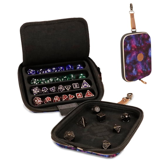 ENHANCE Designer Edition Dice Tray - Stylish Dice Case for 28+ Dice
