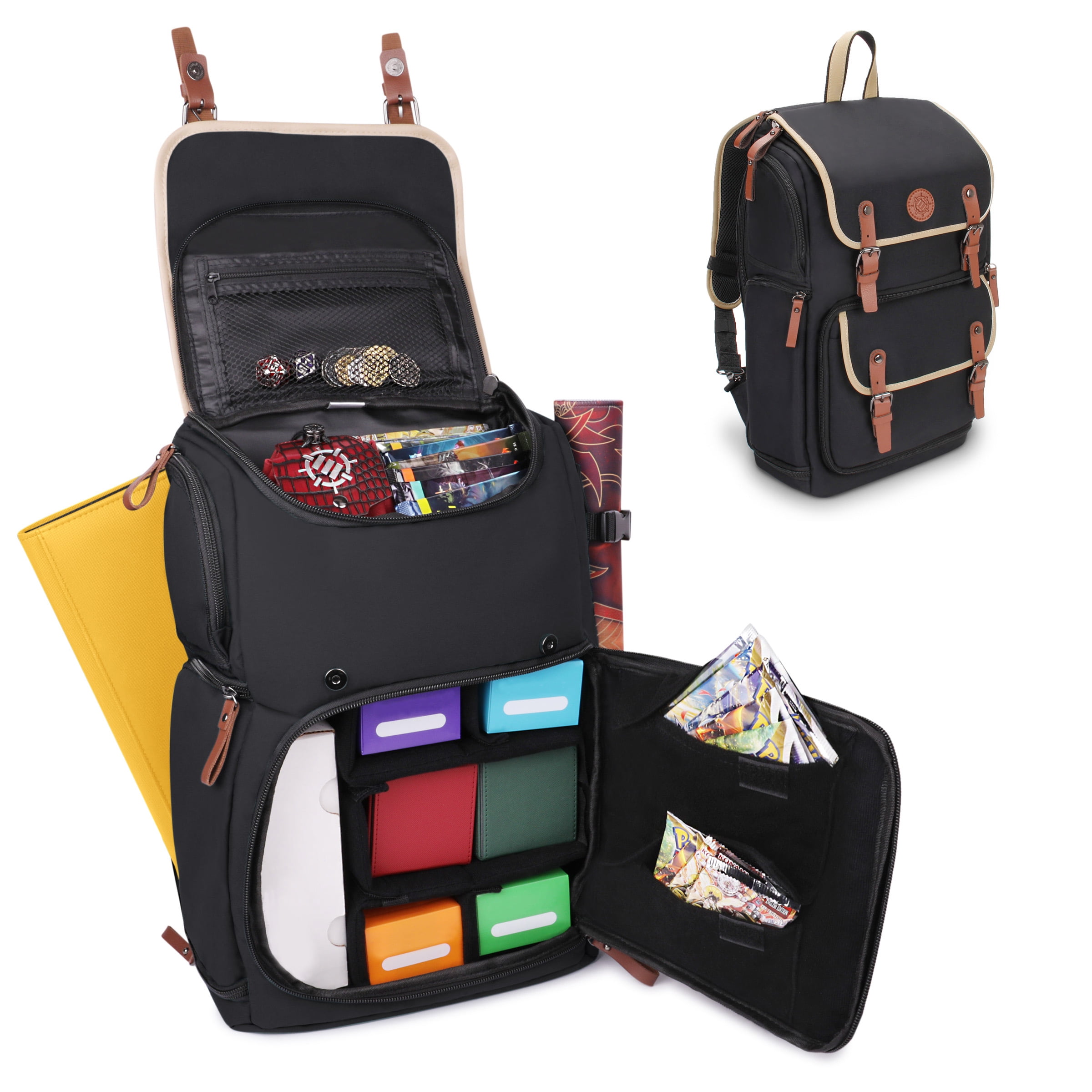 Enhance: Designer Edition Card Storage Backpack (Black)