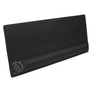 ENHANCE Large Extended Gaming Mouse Pad with Memory Foam Wrist Rest Support 31.5 x 13.78 x 1 inches - Anti-Fray Stitching & Premium Soft Tracking Mat Surface Black
