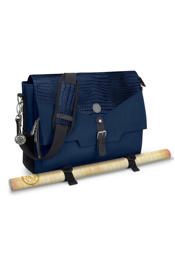 Tabletop Collector's Edition RPG Player's Essentials Bag - DnD Messenger Bag (Dragon Blue)