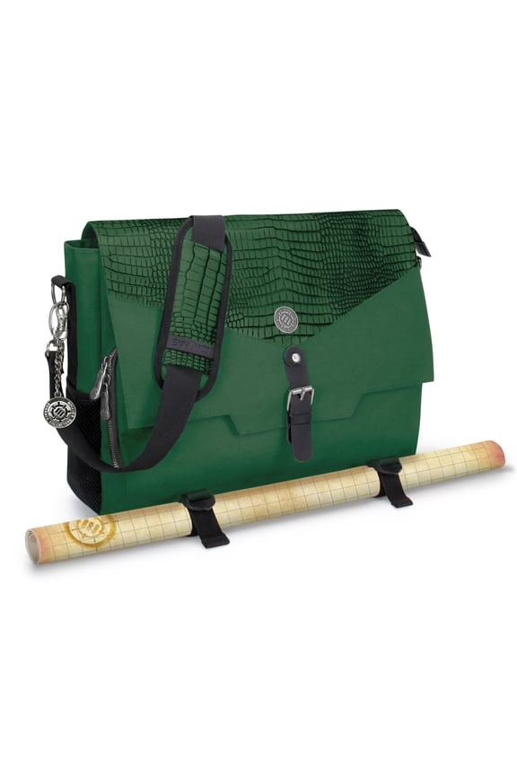 Tabletop Collector's Edition RPG Player's Essentials Bag - DnD Messenger Bag (Dragon Green)