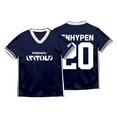 thumbnail image 1 of ENHYPEN 20 Jersey Romance Untold Merch V-neck T-Shirts Summer Unisex Fashion Short Sleeve Tee, 1 of 4