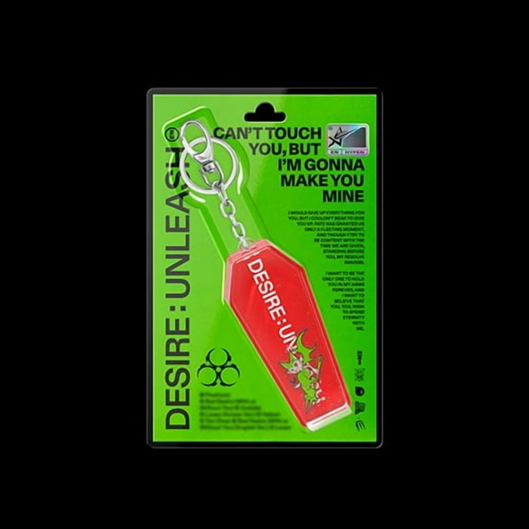ENHYPEN - [DESIRE : UNLEASH] 6th Mini Album KEYRING Version