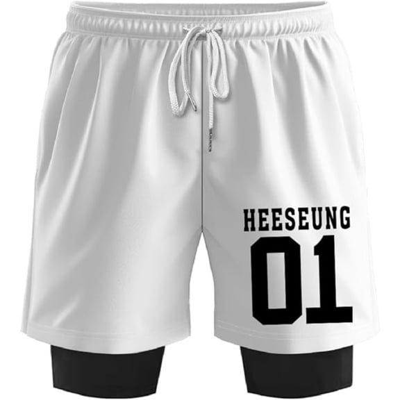 ENHYPEN HEESEUNG 01 Merch Sweatshorts Women Men Short Basketball Pants Casual Outdoor Sportwear