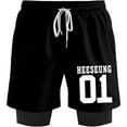 thumbnail image 1 of ENHYPEN HEESEUNG 01 Merch Sweatshorts Women Men Short Basketball Pants Casual Outdoor Sportwear, 1 of 3