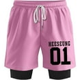thumbnail image 1 of ENHYPEN HEESEUNG 01 Merch Sweatshorts Women Men Short Basketball Pants Casual Outdoor Sportwear, 1 of 3