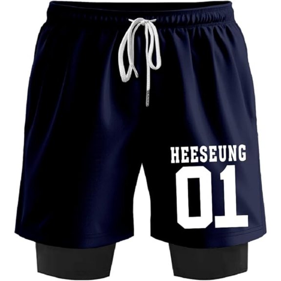 ENHYPEN HEESEUNG 01 Merch Sweatshorts Women Men Short Basketball Pants Casual Outdoor Sportwear