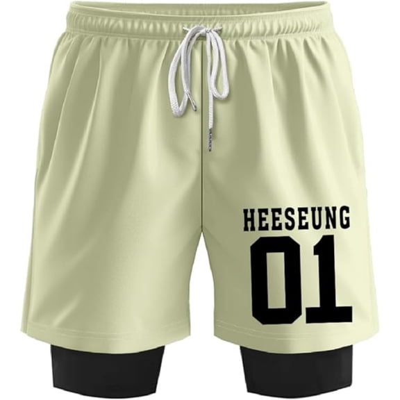 ENHYPEN HEESEUNG 01 Merch Sweatshorts Women Men Short Basketball Pants Casual Outdoor Sportwear