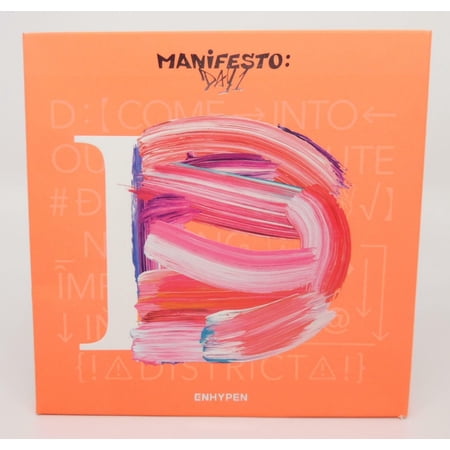 ENHYPEN MANIFESTO: DAY 1 "M" (ENGENE Version) (Music CD + Photo Book + Poster)
