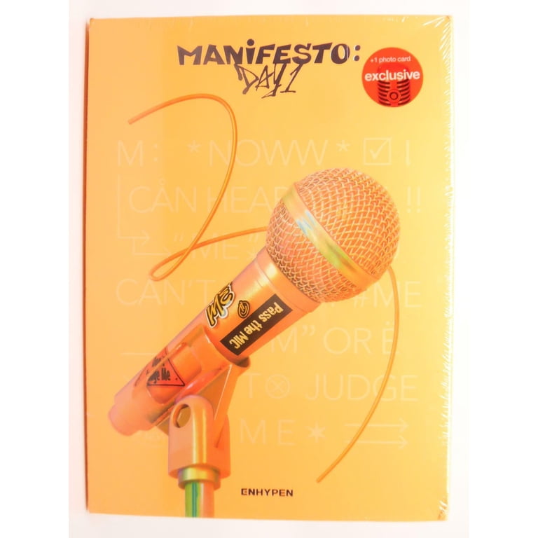 ENHYPEN - MANIFESTO: DAY 1 (M Ver.) (Exclusive CD + 1 Additional