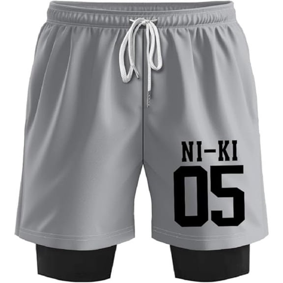 ENHYPEN NI-KI 05 Merch Sweatshorts Women Men Short Basketball Pants Casual Outdoor Sportwear