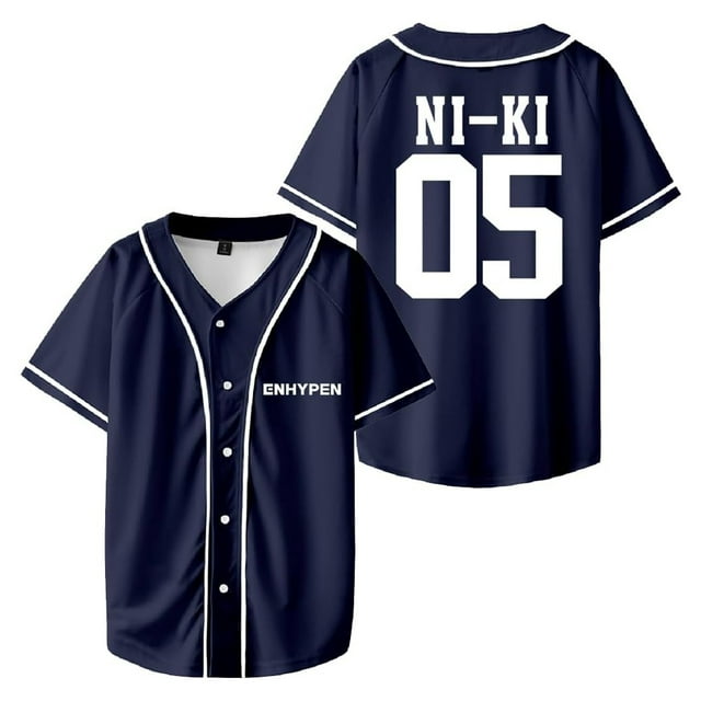 ENHYPEN Jersey ENHYPEN NI-KI Baseball Jersey - Unisex V-Neck Short