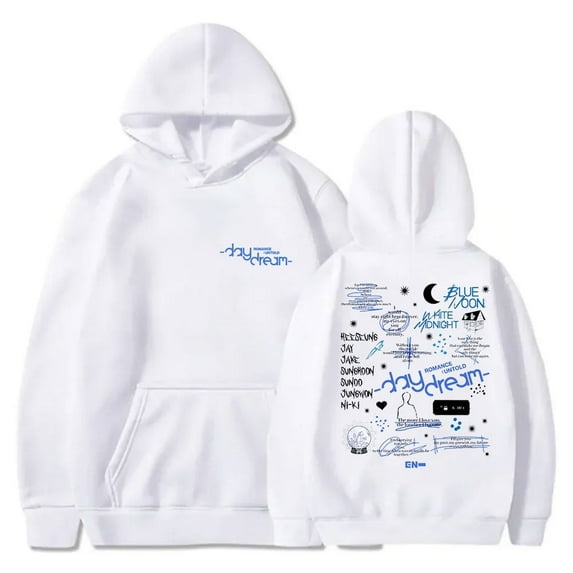 ENHYPEN Romance Untold Daydream Hoodie Walk The Line World Tour Men's and Women's Fashion Sportswear