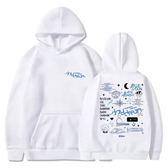 ENHYPEN Romance Untold Daydream Hoodie Walk The Line World Tour Men's and Women's Fashion Sportswear