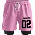 thumbnail image 1 of ENHYPEN SUNGHOON 02 Merch Sweatshorts Women Men Short Basketball Pants Casual Outdoor Sportwear, 1 of 3