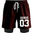 thumbnail image 1 of ENHYPEN SUNOO 03 Merch Sweatshorts Women Men Short Basketball Pants Casual Outdoor Sportwear, 1 of 3