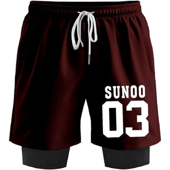 ENHYPEN SUNOO 03 Merch Sweatshorts Women Men Short Basketball Pants Casual Outdoor Sportwear