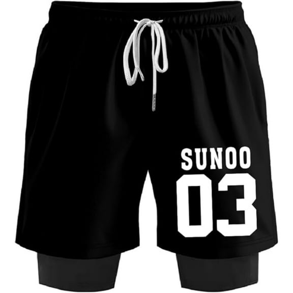 ENHYPEN SUNOO 03 Merch Sweatshorts Women Men Short Basketball Pants Casual Outdoor Sportwear