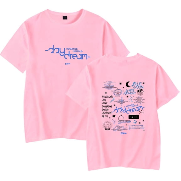 ENHYPEN T-Shirt Merch For Women/Men Unisex Tee Summer Short Sleeve Tshirt Cosplay Fashion Streetwear Top