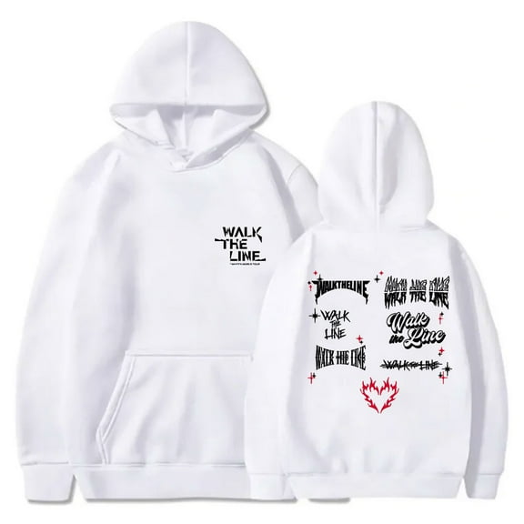 ENHYPEN Walk The Line World Tour 2025 Merch Hoodies Streetwear Women Men Long Sleeve Sweatshirts