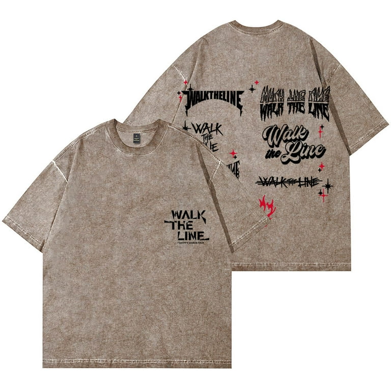 ENHYPEN walk the line Tシャツ ENHYPEN-Walk-The-Line-World-