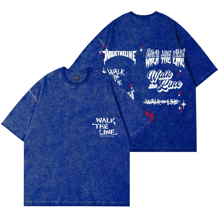ENHYPEN walk the line Tシャツ ENHYPEN - Oversized S/S T-Shirt [World Tour 'WALK THE LINE