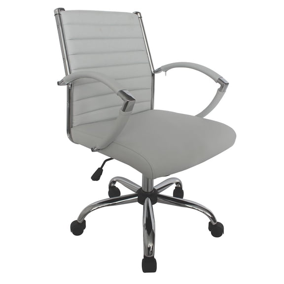 ENITIAL STAR Damse Faux Leather Adjustable Office Chair